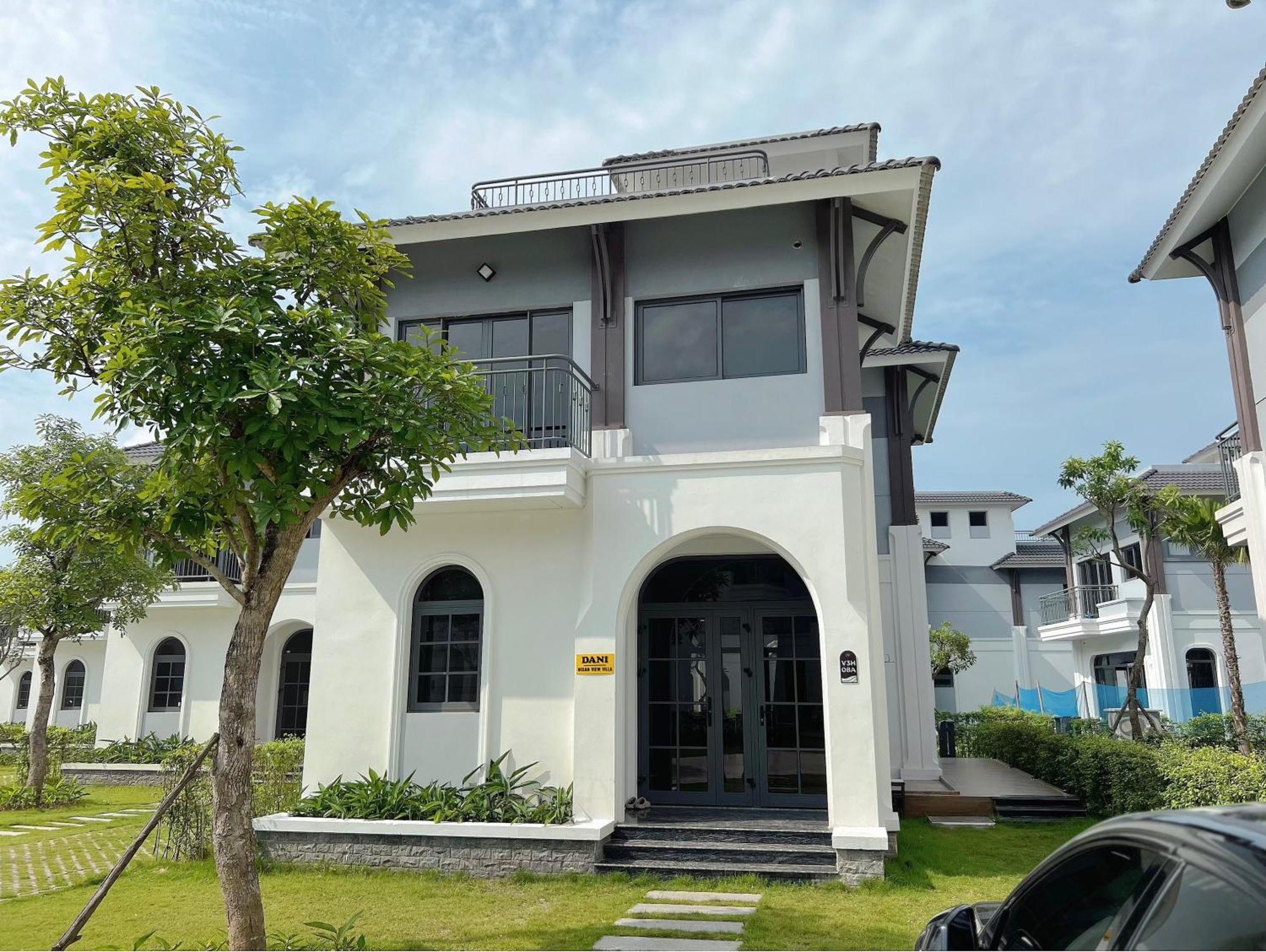 Chuoi Villa 3 Phong Ngu Sonasea Van Don - Day Du Tien Nghi - San Vuon Bbq - Sat Bai Bien Cai Rong Экстерьер фото